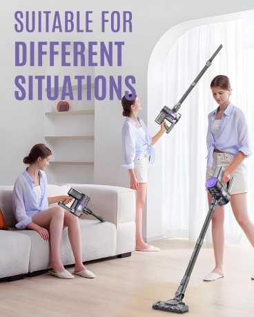 OLAYMEY OLAYMEY Akku-Hand-und Stielstaubsauger, 160,00 W, Beutellos, 20000PA Akku Staubsauger 6in1 Kabelloser Staubsauger Beutellos 2200mAh  Беспроводной ручной пылесос OLAYMEY, 160,00 Вт, без мешка, беспроводной пылесос 20000 Па Беспроводной пылесос 6-в-