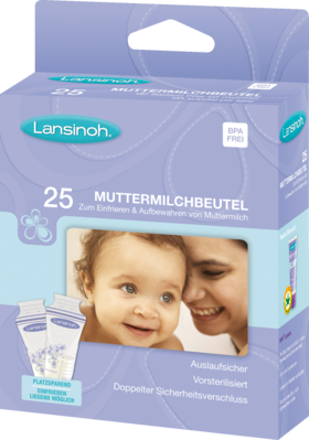 Lansinoh ёмкость для материнского молока, 25 шт
