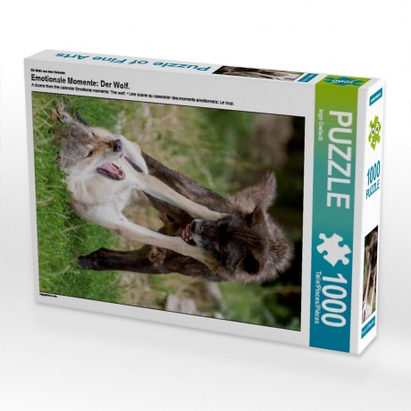CALVENDO Puzzle CALVENDO Puzzle Emotionale Momente: Der Wolf. Пазл CALVENDO Пазл Эмоциональные моменты: Волк.