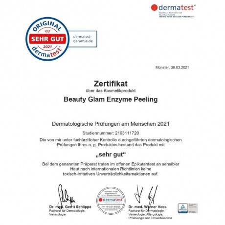 Beauty Glam Enzyme Peeling 2er Set Набор для энзимного пилинга 2 шт.