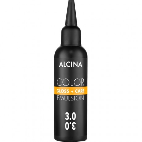 Alcina Gloss + Care Color Emulsion 3.0 Dunkelbraun Цветная эмульсия Gloss + Care