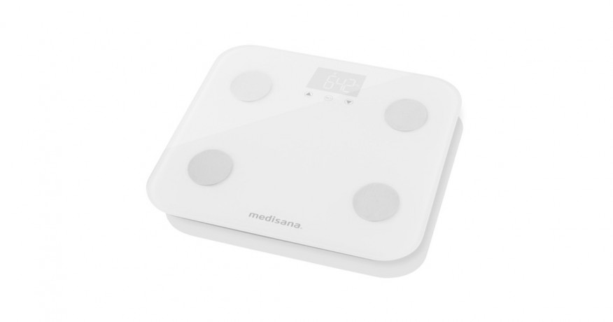 Medisana Medisana connect WiFi & Bluetooth Korperanalysewaage BS 600 weiss  weiss Весы для анализа тела Medisana Connect WiFi и Bluetooth BS 600 белые