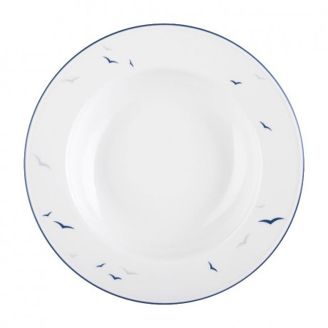 Tettau Tettau Worpswede 04164 Rugen Suppenteller Fahne 23 cm Tettau Worpswede 04164 R?gen Тарелка для супа 23 см