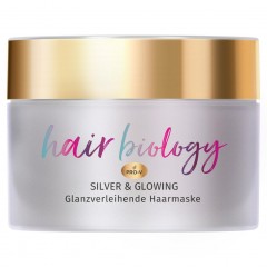 Hair Biology Silver &amp; Glowing Haarmaske  Серебряная и сияющая маска для волос