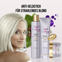 Hair Biology Silver &amp; Glowing Haarmaske  Серебряная и сияющая маска для волос