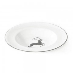 Gmundner Keramik Gmundner Keramik Grauer Hirsch Milchgiesser glatt 0,5 L / h: 10,8 cm Гладкая насадка для молока Gmundner Ceramics Grey Deer 0,5 л / высота: 10,8 см