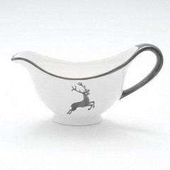 Gmundner Keramik Gmundner Keramik Grauer Hirsch Sauciere Gourmet 0,2 L / h: 10 cm Соусник Gmundner Ceramics Grey Deer Gourmet 0,2 л / высота: 10 см