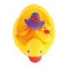 bieco Badeenten Set 4 Stuck Quietscheenten Familie Badewannenspielzeug Baby Bade Ente Badespielzeug Набор резиновых уточек