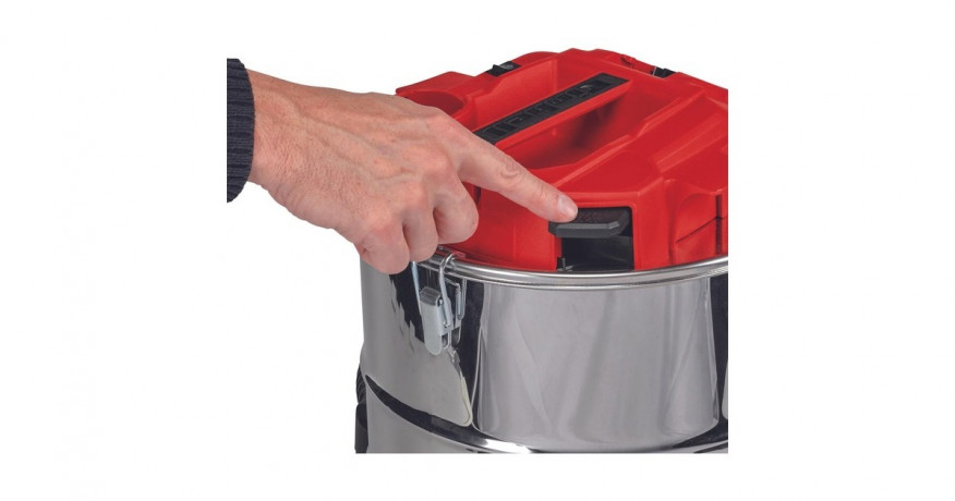 Einhell Einhell TE-AV 18/15 Li C-Solo, Aschesauger silber/rot, ohne Akku und Ladegerat  silber/rot Einhell TE-AV 18/15 Li C-Solo, пылесос ясень серебристый/красный, без аккумулятора и зарядного устройства