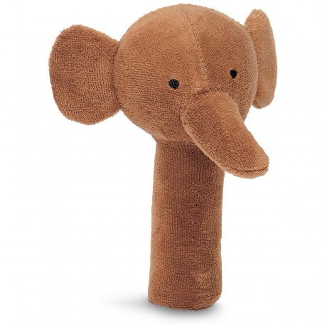jollein Rassel Elephant caramel Карамель с погремушкой в ??виде слона