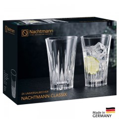 Nachtmann Classix Universalbecher Glas, Нахтман Классикс Набор стаканов, 344 мл, 2 шт