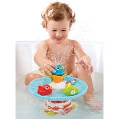 Yookidoo Badewannenspiel Entenrennen Утиная гонка в ванне