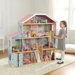 KidKraft Grand View Mansion Puppenhaus mit EZ Kraft Assembly Кукольный домик Grand View Mansion с EZ Kraft Assembly