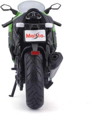 Maisto Modellmotorrad Kawasaki Ninja ZX-10R (schwarz-grun Модель мотоцикла Kawasaki Ninja ZX-10R (черно-зеленый