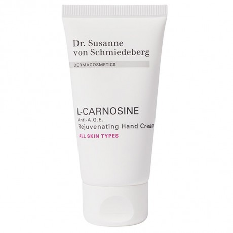 Dr. Susanne von Schmiedeberg L-Carnosine Anti-A.G.E. Rejuvenating Hand Cream  L-карнозин против A.G.E. Омолаживающий крем для рук