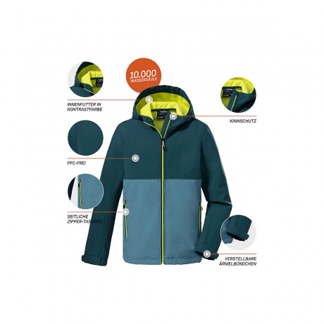 killtec Softshelljacke fur Jungen Куртка софтшелл для мальчиков