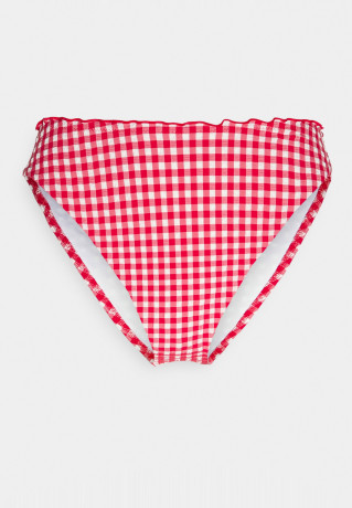 Tommy Hilfiger HIGH LEG CHEEKY BIKINI Bikini bottoms primary red/white HIGH LEG CHEEKY BIKINI Плавки бикини первичный красный/белый