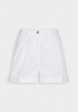 Tommy Hilfiger PLEATED Shorts optic white ПЛИССИРОВАНИЕ шорты оптический белый