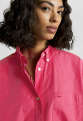 Tommy Hilfiger ICONS Button-down blouse bright cerise pink ICONS Блузка на пуговицах ярко-вишнево-розовый