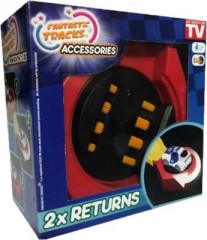 FANTASTIC TRACKS Autorennbahn Zubehor Set 2 Wendeplattformen Autorennbahn Zubehor Набор аксессуаров для гоночной трассы 2 поворотные платформы Аксессуары для гоночной трассы