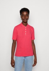 Tommy Hilfiger REG SS Polo shirt pink splendor REG SS Рубашка поло розовое великолепие