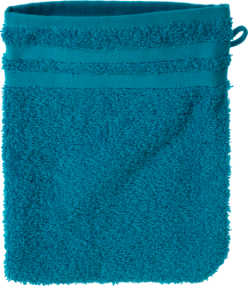 ebelin Мочалка для душа Frottee petrol, 1 шт