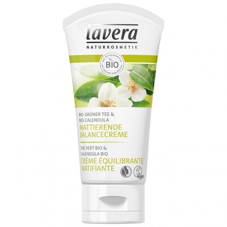 lavera Gruner Tee Calendula Balancecreme  Зеленый чай с календулой Балансирующий крем