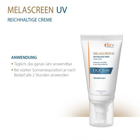 Ducray MELASCREEN Photoaging UV Cr.reichha.SPF 50+ MELASCREEN Photoaging UV Cr.rich.SPF 50+