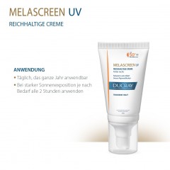 Ducray MELASCREEN Photoaging UV Cr.reichha.SPF 50+  MELASCREEN Photoaging UV Cr.rich.SPF 50+