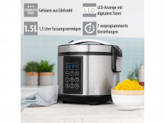 Tristar Tristar Reiskocher, 500 W, digitaler Multi-Kocher Kochautomat  Gemuse-Dampfgarer fur Sushi Reis  Рисоварка Tristar, 500 Вт, цифровая мультиварка, автоматическая пароварка для риса для суши