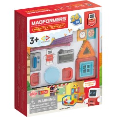 MAGFORMERS Magformers Minibots Cooking Kitchen Set Кухонный набор Magformer&amp;#39;s Minibots