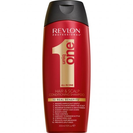 Revlon (Ревлон) Professional Uniqone Hair & Scalp Conditioning Shampoo Восстанавливающий Шампунь для волос, 300 мл