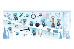 Accentra Men's Collection Winter Edition Adventskalender Адвент-календарь 2025, 24 сюрприза для мужчин