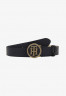 Tommy Hilfiger ROUND BUCKLE BELT Belt sky captain РЕМЕНЬ С КРУГЛОЙ ПРЯЖКОЙ Ремень небесный капитан