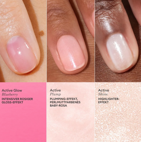 Manucurist Active Icons Trio, Набор: Active Glow, Plump, Bright, укрепление и сияние, эффект натурального маникюра