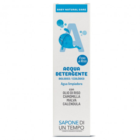 SAPONE DI UN TEMPO Baby-Reinigungswasser Reisbluten Reisol, Malve, Ringelblume  Детская очищающая вода Rice Blossoms Reisol, Mallow, Calendula