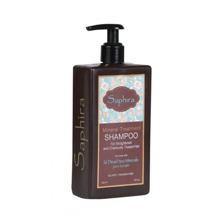 Saphira Haarpflege Mineral Treatment Shampoo Шампунь увлажняющий, 400 мл