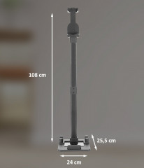 Genius Genius Akku-Bodenstaubsauger INVICTUS X8 Aufbewahrungsstation mit Ladefunktion, Aufbewahrungsstation mit Ladefunktion auch fur X8 Pro geeignet  Беспроводной пылесос Genius INVICTUS X8, станция хранения с функцией зарядки, станция хранения с функцие