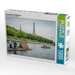 CALVENDO Puzzle CALVENDO Puzzle In der Nahe des Eiffelturms Пазл CALVENDO Puzzle Возле Эйфелевой башни