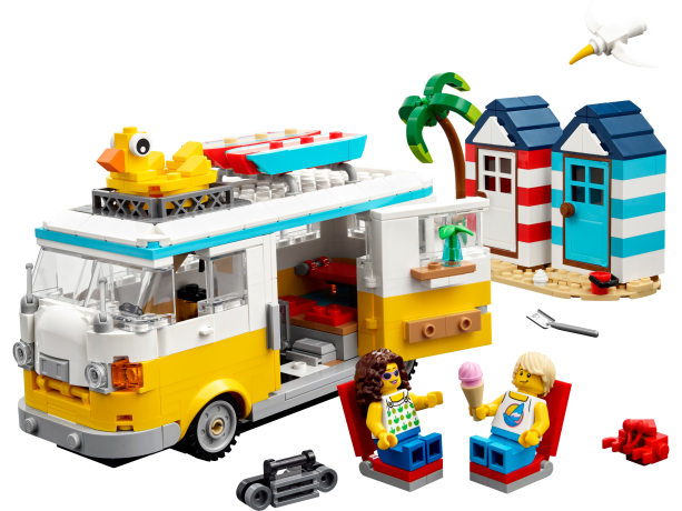 Lego Strandcampingbus пляжный кемпер