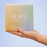 Filippa Firenze Champagne o#x27;clock  Funkelnder Kristall Haarreif Gold Champagne o#x27;clock Повязка на голову со сверкающими кристаллами