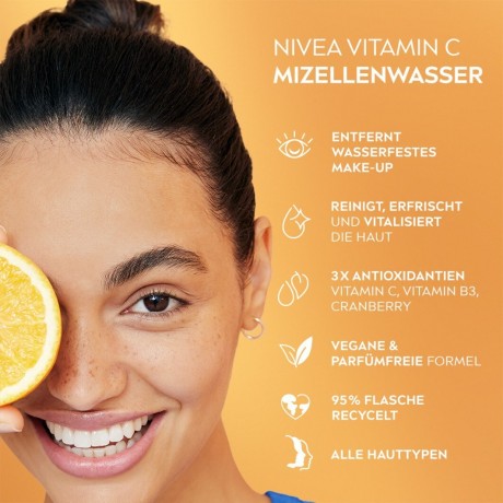Nivea Vitamin C Mizellen Wasser Мицеллярная вода с витамином С
