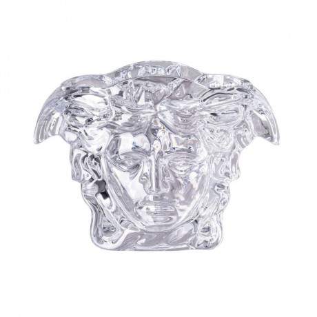 Rosenthal meets Versace Rosenthal Versace Medusa Grande Vase Glas clear h: 19 cm Ваза Rosenthal Versace Medusa Grande из прозрачного стекла, высота: 19 см