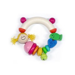 HESS Babyspielzeug Rassel Nixe Детская игрушка-погремушка русалка