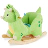 bieco Schaukelpferd Plusch Dino Schaukeltier 60 cm Baby Wippe Holz Spielzeug ab 9M Schaukeltiere Лошадка-качалка Плюшевый Дино Животное-качалка 60 см Baby Rocker Деревянная игрушка от 9M Rocking Animals