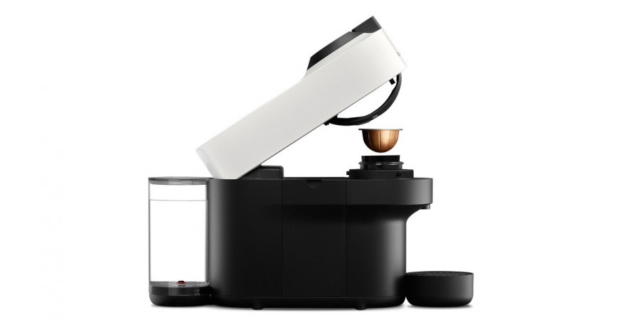 Krups Krups Nespresso Vertuo Pop Coconut White XN9201, Kapselmaschine schwarz/weiss  schwarz, weiss Krups Nespresso Vertuo Pop Coconut White XN9201, капсульная машина черный/белый