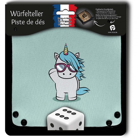 IMMERSION Wurfelteller Small Hello Unicorn Кубическая тарелка Маленький Hello Unicorn