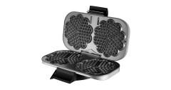 Unold Unold Doppel-Waffeleisen 48241 silber/schwarz, 1.300 Watt  silber/schwarz Двойная вафельница Unold 48241 серебристый/черный, 1300 Вт