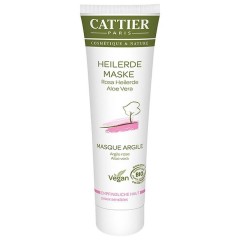 Cattier Rosa Heilerde Maske fur empfindliche Haut  Маска из розовой глины для чувствительной кожи