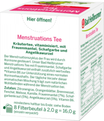 Bad Heilbrunner Menstruations Tee Чай для хорошего самочувствия во время менструации 